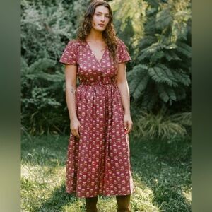 Christy Dawn “The Simple Dawn Dress” Antique Red